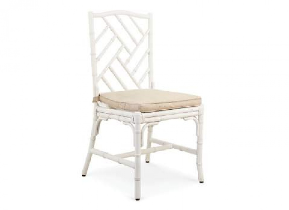 Silla Bambu Rattan Chipendalle, Mimbre/Rattan. La Cestería: Cestería