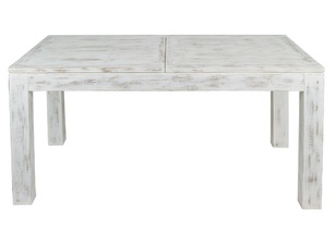  Mesa Extensible Blanco Envejecido