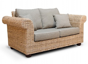 Bamboo Blau Sofa De 2 Plazas Conil