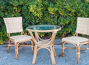  Silla Rattan Natural OviÑana